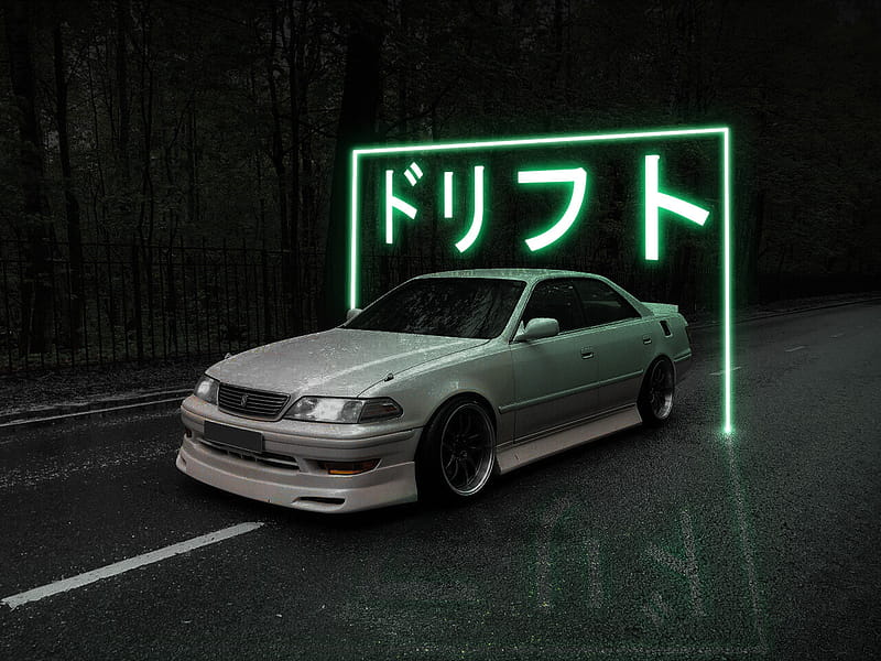 Toyota Mark2 JZX110 JDM Crystal Nature Car 2014 el Tony, HD