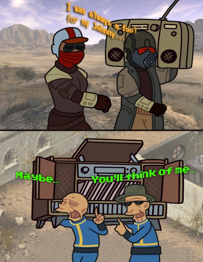 Fallout 4 Vs New Vegas Meme | TikTok