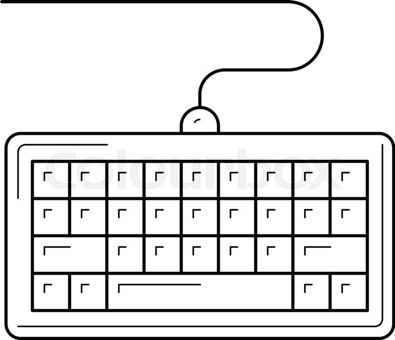 Идеи для срисовки клавиатура компьютера