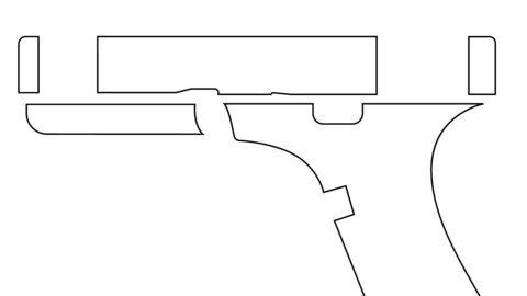 IMI Desert Eagle Blueprint