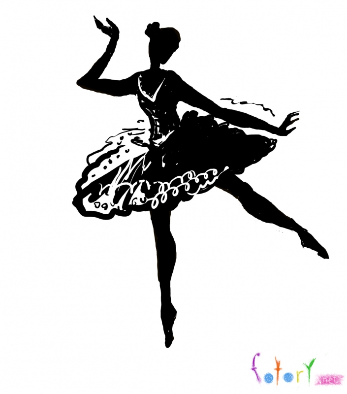 Как нарисовать балерину / How to draw a ballerina