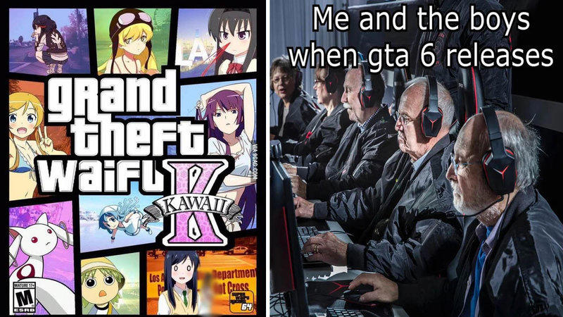 GTA 6 Sticker meme