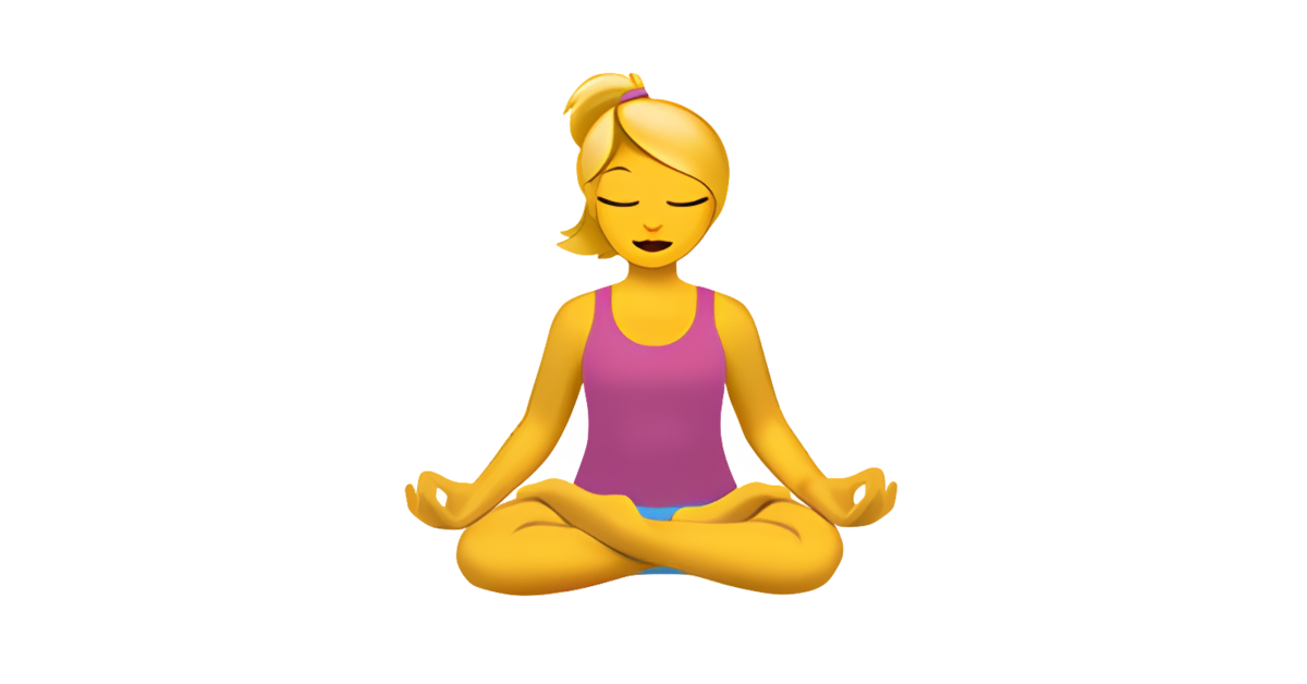 Yoga heart emoji | AI Emoji Generator