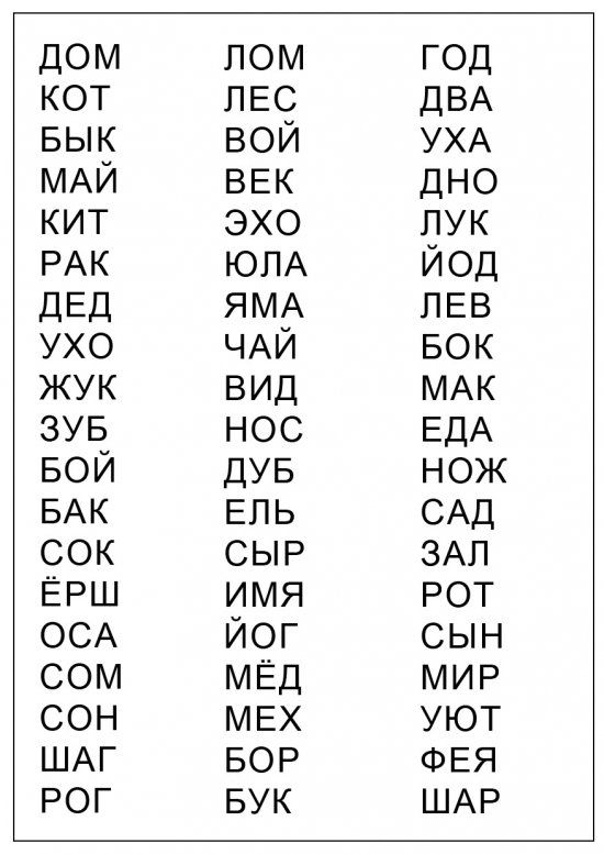 Раскраски по слогам для 7 лет 