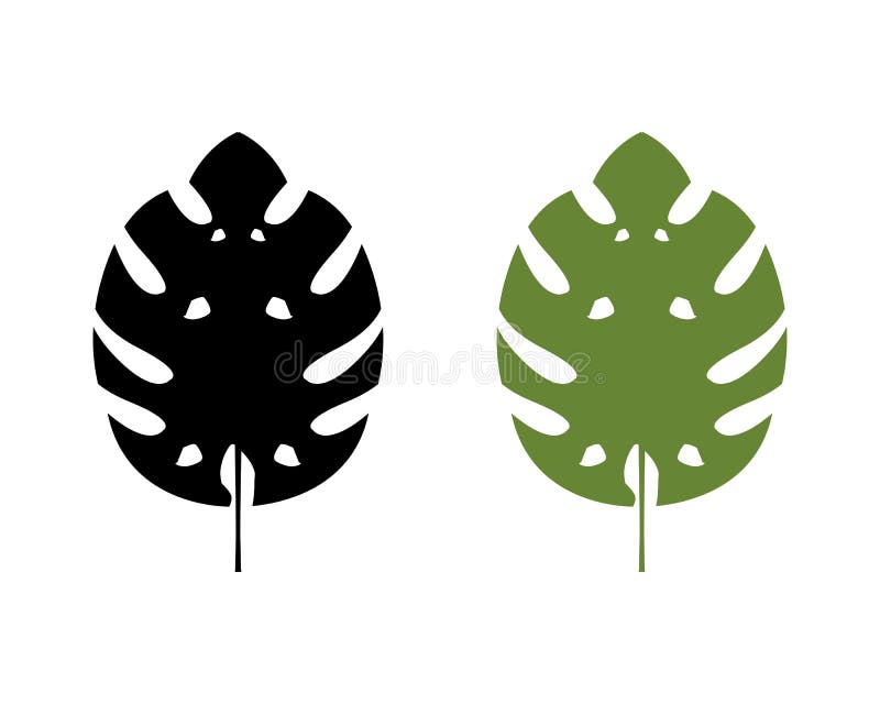 Monstera Leaves Inkjoy Pen Template