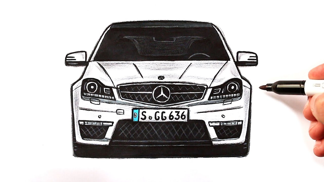 How to draw a Mercedes