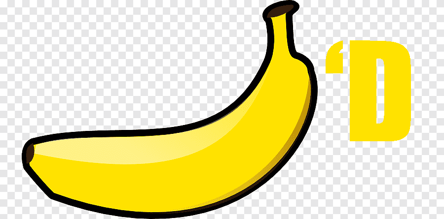 Banana pattern template funny stylized