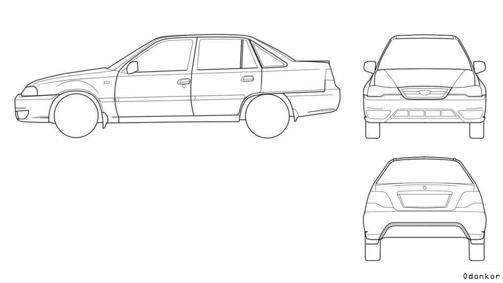 daewoo nexia покраска дисков Infinity цвет белый 