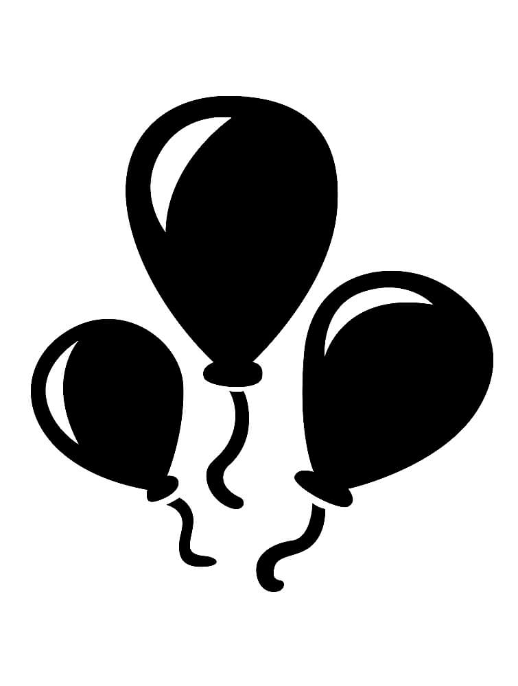 Balloon Illustrator Иллюстрация графического дизайна, Простая