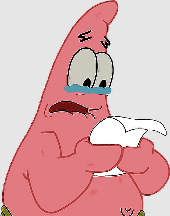 Patrick with nails and lashes memes