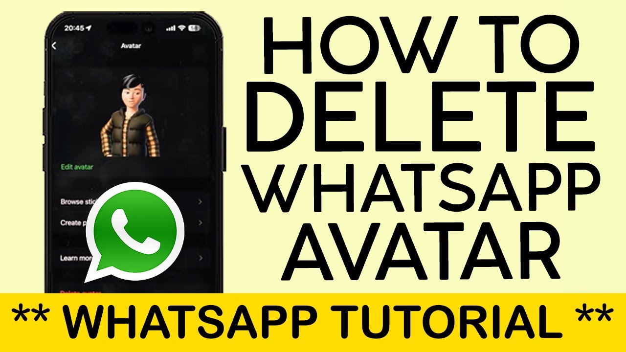 How to make a WhatsApp avatar | The Standard