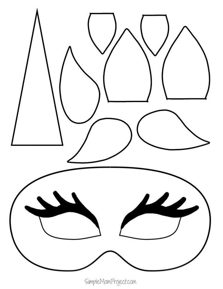 Ninja Turtle Mask Template