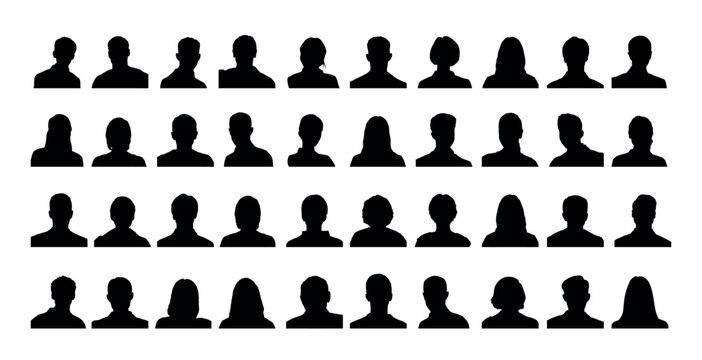 Person Silhouette Icon PNG Images