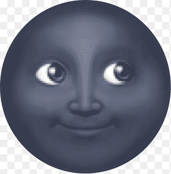 Emoji luna nueva eerste kwartier luna llena, emoji, esfera