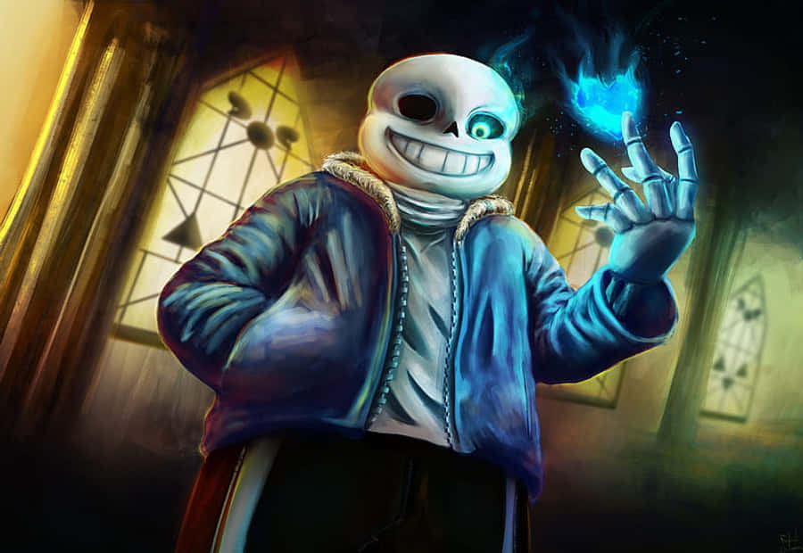 Sans Wallpaper by Spiderleamer on DeviantArt