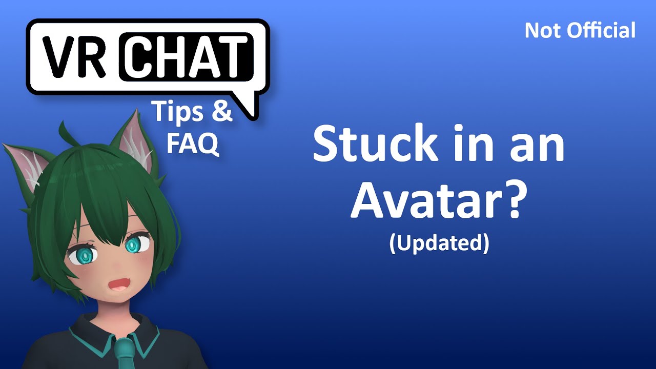 VRChat Avatar FAQ