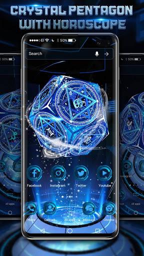 HD android blue 3d wallpapers | Peakpx