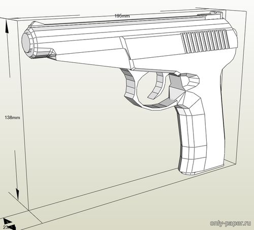 How to make a USP gun from plywood . Standoff 2 | CS:GO