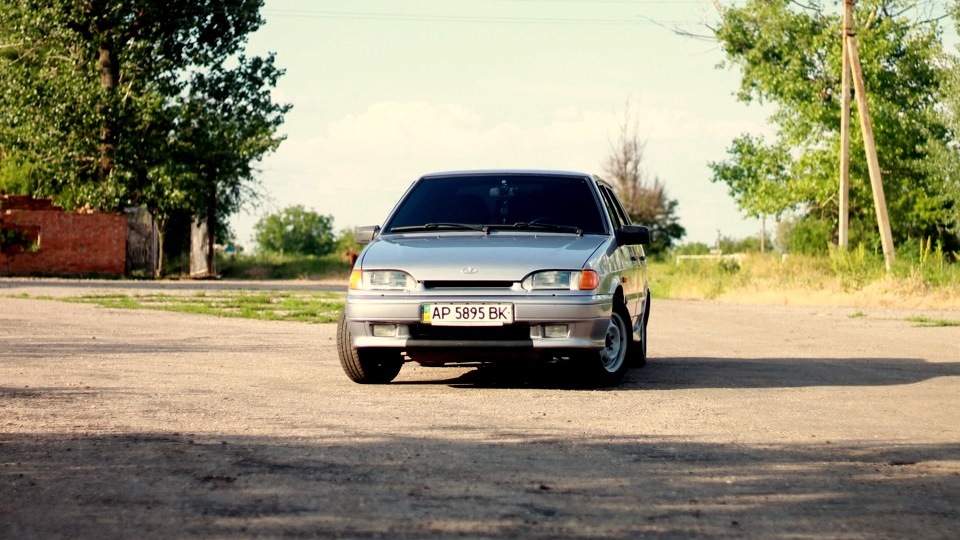 black and white vehicles, Lada, Priora