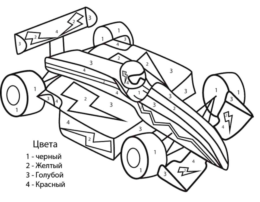 Раскраски картина по номерам коты 