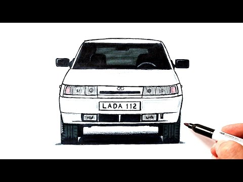 Lada Priora 2172 Хэтчбек 2012 Чертеж