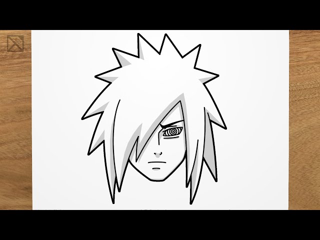 How to draw madara uchiha #madarauchihadrawing