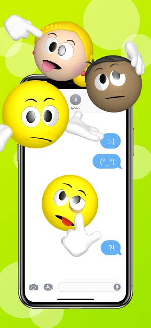 Смайлики и жесты: Gemojis