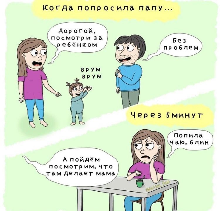 Комиксы Отец и сын 