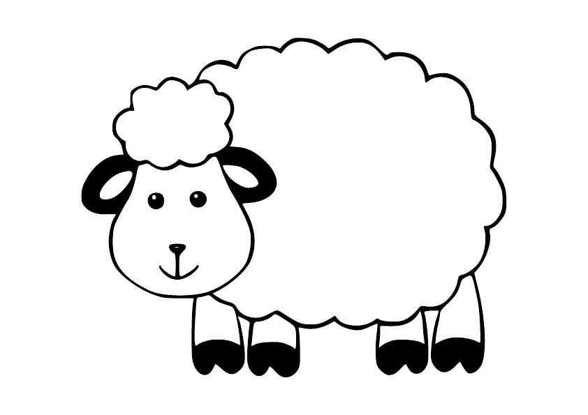 Easy Pom Pom Sheep Craft [Free Template]