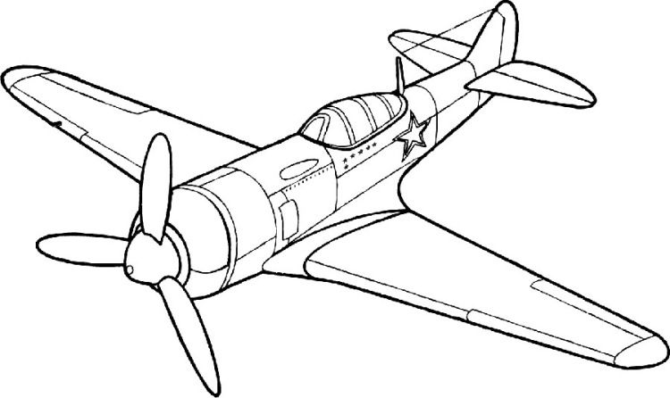 Learn how to draw and color a plane. Coloring video for kids