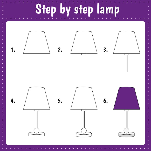 How to Draw a Light Bulb Easy step by step / Как нарисовать