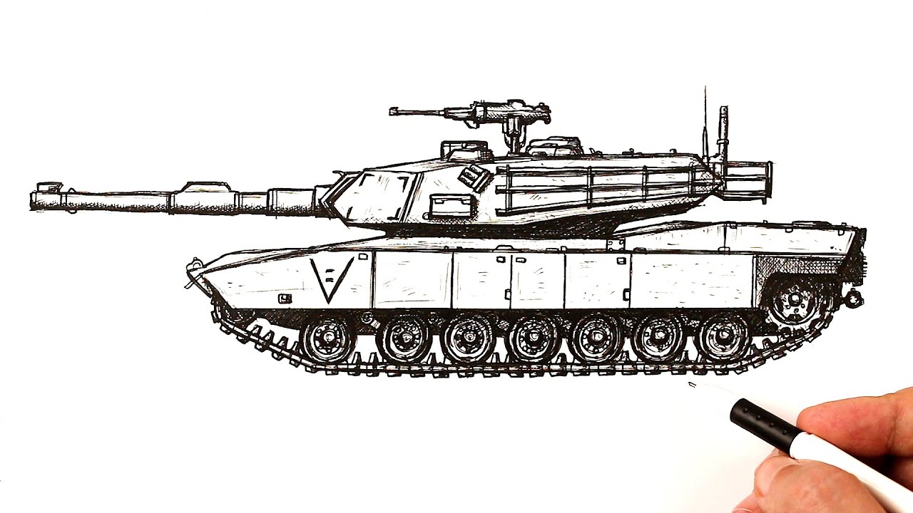 Детские рисунки военной техники