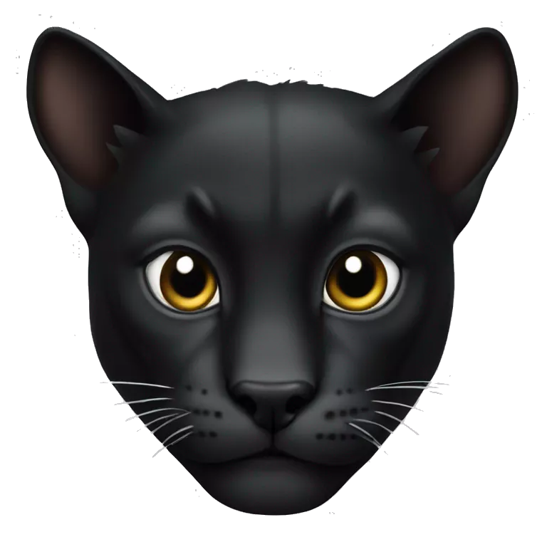 Black Panther animal emoji | Copy & Paste