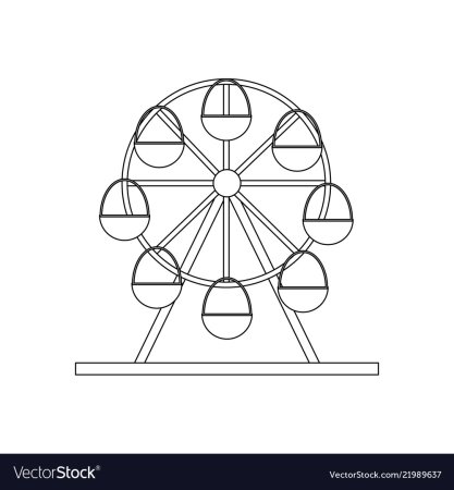 Более 10 200 работ на тему «колесо обозрения иллюстрации