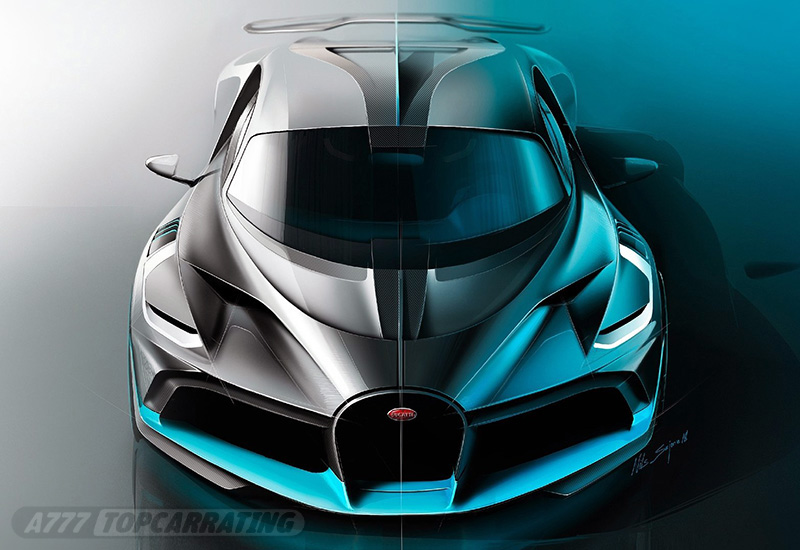 Рисунок Bugatti Divo 2020