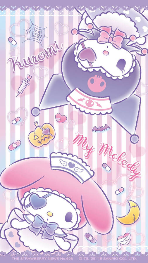 Okay I've narrowed it down to 3 Kuromi wallpapers. Which one