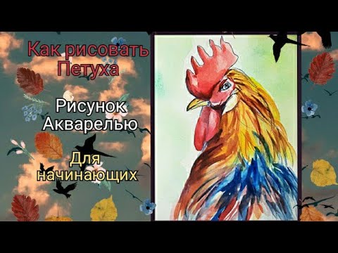 Как нарисовать петуха Хей