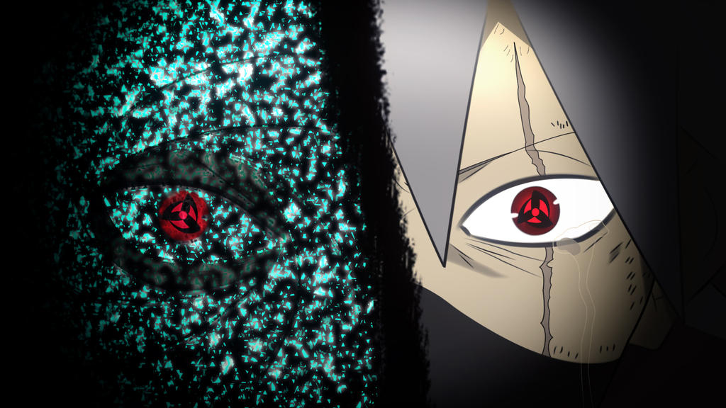 Naruto Obito Scary Red