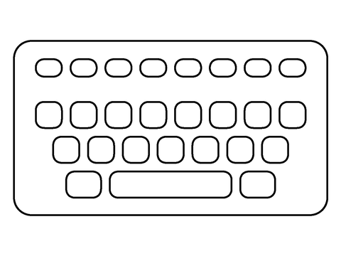 Трафареты для клавиатуры