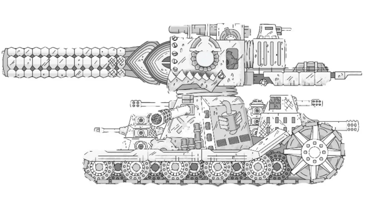 Мир танков раскраска