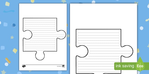 Jigsaw Puzzle Template