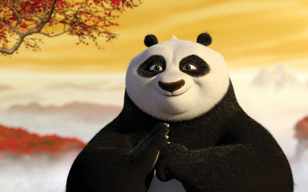 Panda and bamboo wallpapers