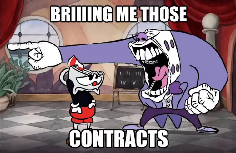 Remade more memes with Cuphead, the cast is pure meme