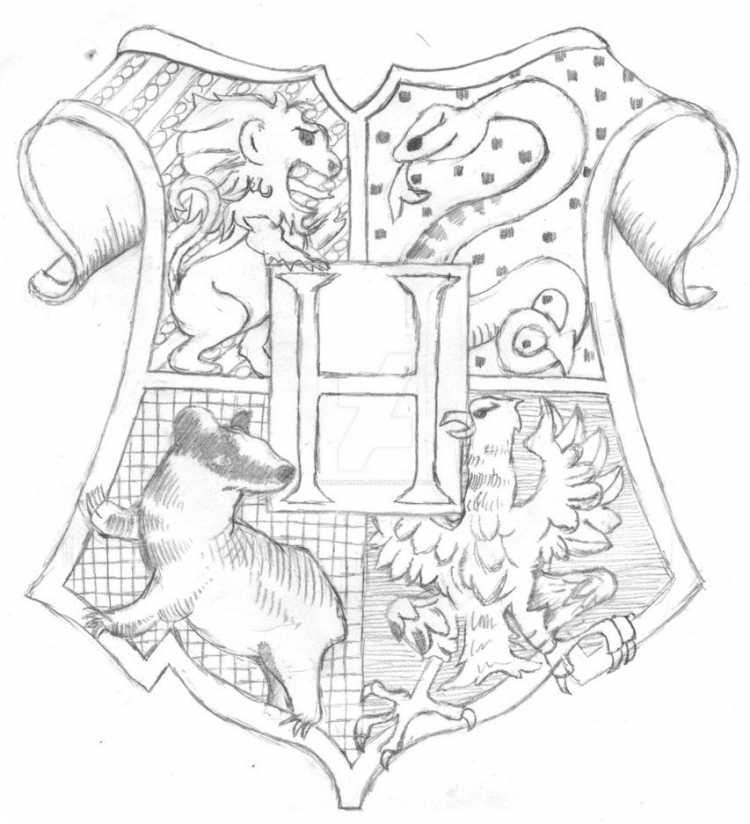 гербы факультетов хогвартса на прозрачном фоне