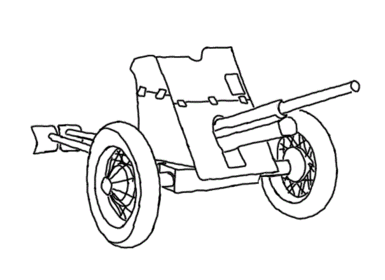Раскраски Оружие распечатать бесплатно в формате А4 