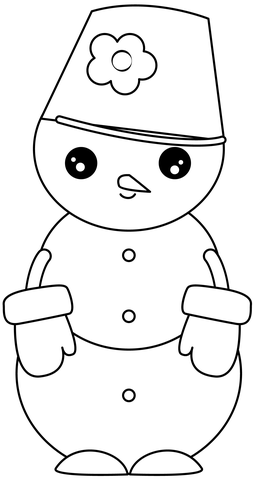 Snowman Template