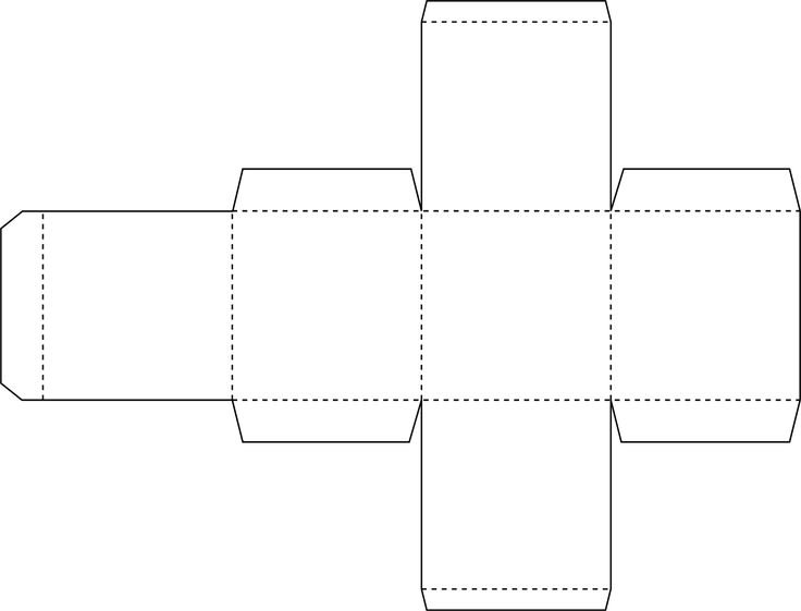 Трафареты коробочки с крышкой