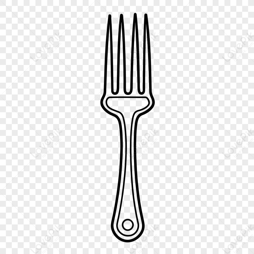 Fork Spoon Knife And Plate Vector