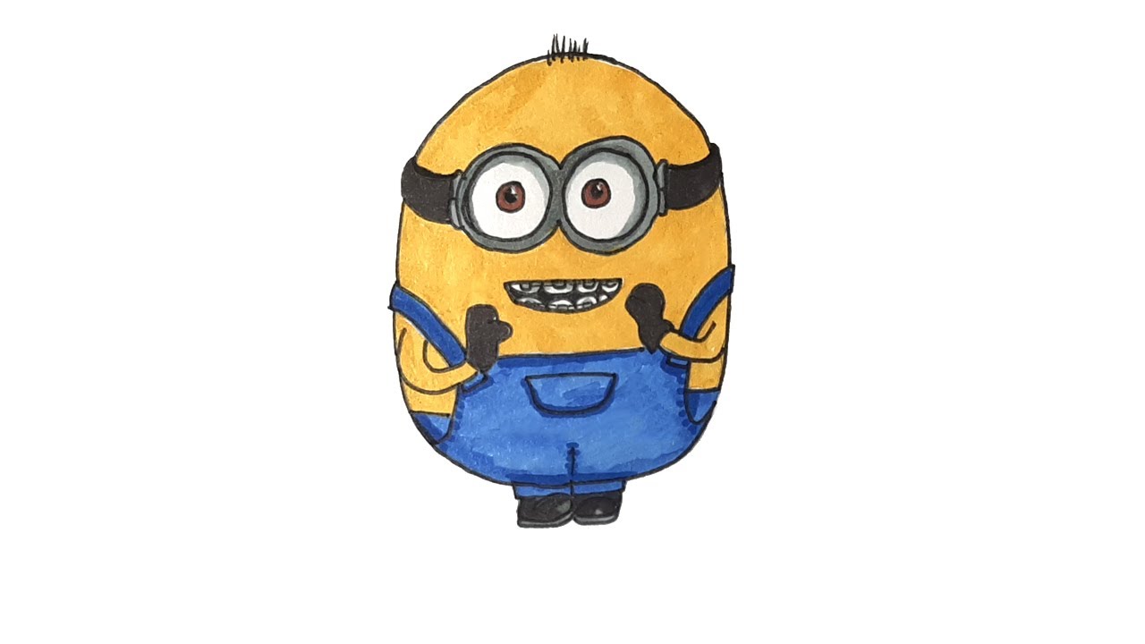 Как нарисовать МИНЬОНА: Грювитация/ How to DRAW MINION step