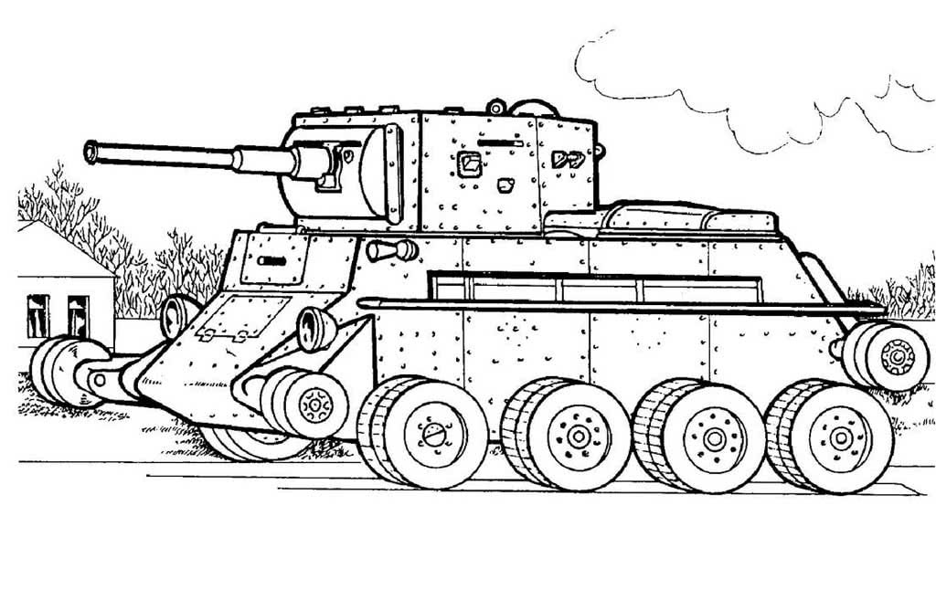 Танки раскраски для мальчиков. Скачать и распечатать бесплатно